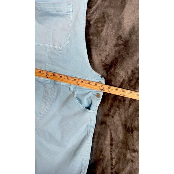 Art Class Women’s Denim Overalls 2X Large Size 18 Stretch Pastal Blue - Picture 8 of 16
